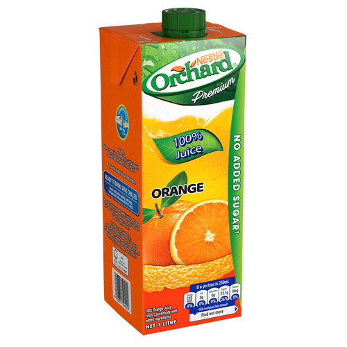 Orchard Orange Juice w/Screw Cap (1L)