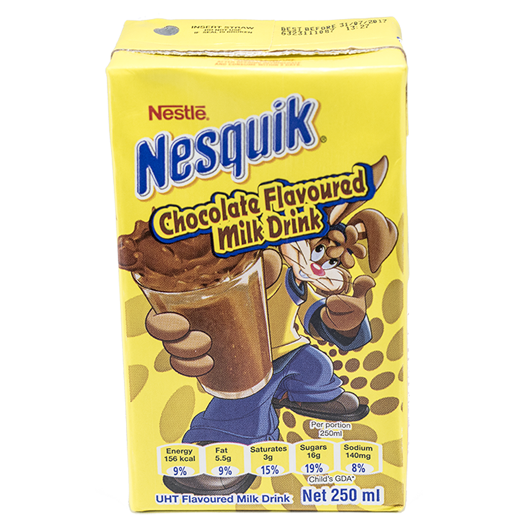 Nesquik RTD Chocolate w/OptiStart (250ml)