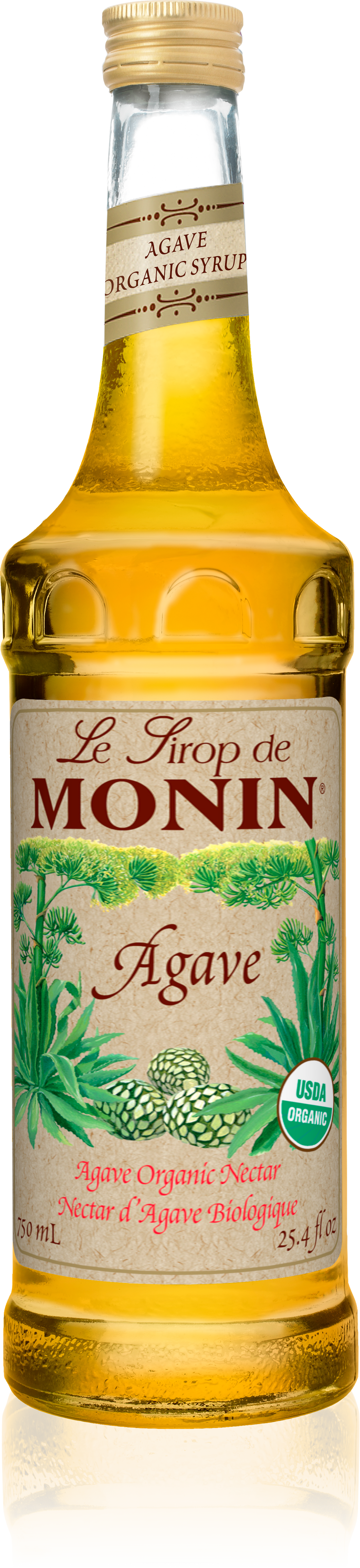 Le Sirop De Monin Organic Agave Nectar (750ml)