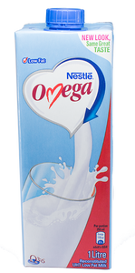 Nestle Omega Low Fat w/Screw Cap (1L)