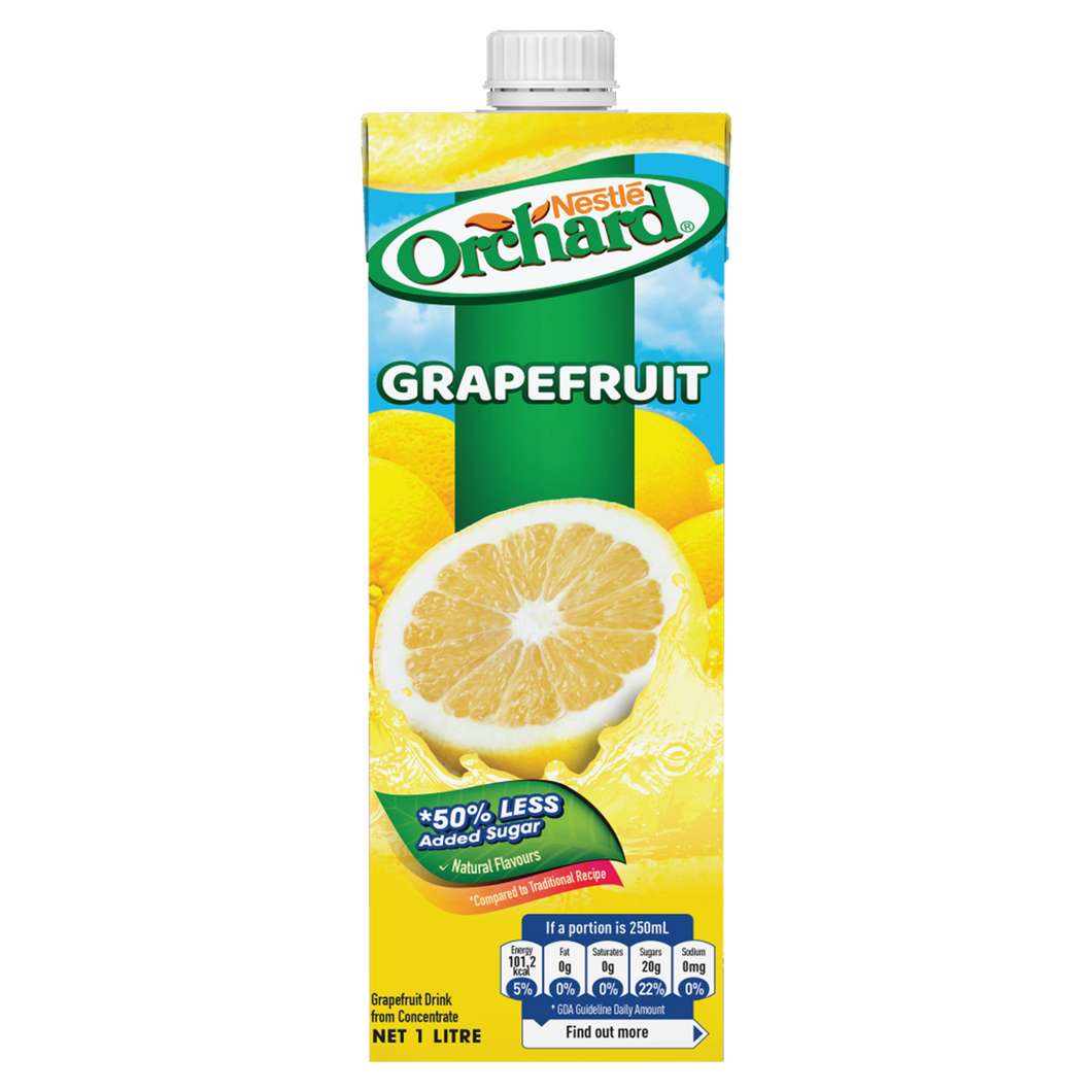 Orchard GrapeFruit Drink w/Screw Cap (1L)