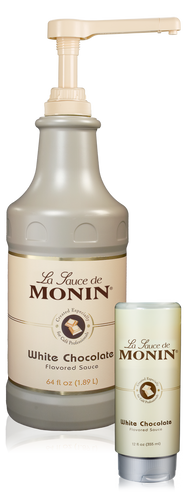 La Sauce de Monin White Chocolate Sauce (12oz)