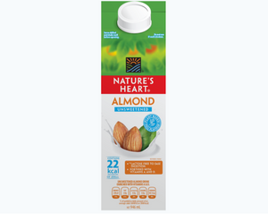 Nature's Heart Almond Milk Unsweetened (946ml)