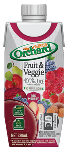 Orchard Fruit & Veggie 100% Juice Red (330ml)