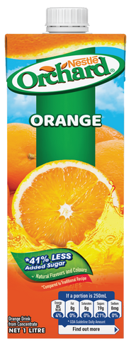 Orchard Orange Drink w/Screw Cap (1L)