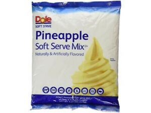 Dole Soft Serve PineApple Mix (4x4.5lbs)