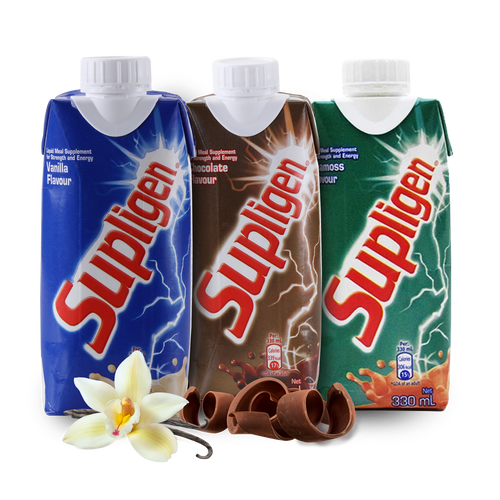 Supligen Actigen-E Mix Choc/Sms/Van w/Screw Cap (330ml)